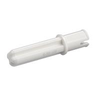Technic Axle Pin 3L without Friction Ridges and 2L Axle — White