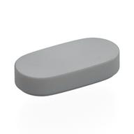 Tile Round 1 x 2 — Light Bluish Gray