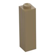 Brick 1 x 1 x 3 — Dark Tan
