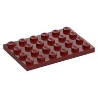 Plate 4 x 6 — Dark Red