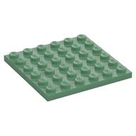 Plate 6 x 6 — Sand Green