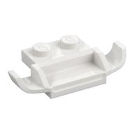 Grille / Spoiler with 1 x 2 Plate, 2 x 2 Anti-studs (Racers Car) — White