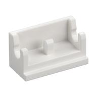 Hinge Brick 1 x 2 Base — White