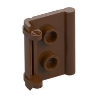 Book Binding with Two Studs — Reddish Brown