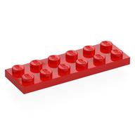 Plate 2 x 6 — Red