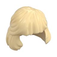 Hair Mid-Length Combed Behind Ear — Tan