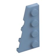 Wedge Plate 4 x 2 Left — Sand Blue