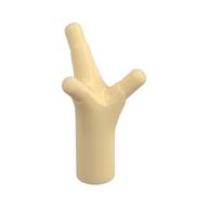 Bar 1L / Stem with 3 Sprouts/Prongs — Tan