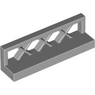 Fence Lattice 1 x 4 x 1 — Light Bluish Gray