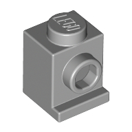 Brick Special 1 x 1 with Headlight — Light Bluish Gray
