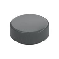 Tile Round 1 x 1 — Dark Bluish Gray