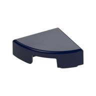Tile Round 1 x 1 Quarter — Dark Blue