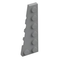 Wedge Plate 6 x 2 Left — Light Bluish Gray