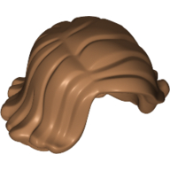 Hair Mid-Length Swept Sideways — Medium Nougat