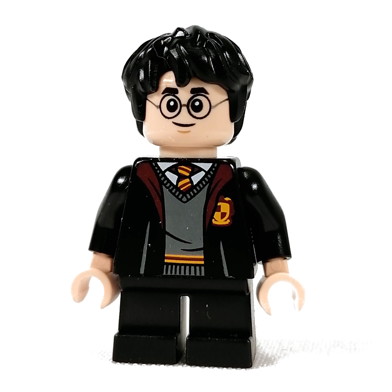 Harry Potter - Gryffindor Robe Open, Black Short Legs, Grin / Scared