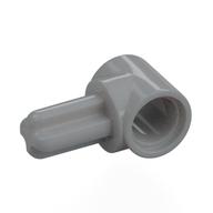 Technic Pin Connector Hub with 1 Axle — Light Bluish Gray