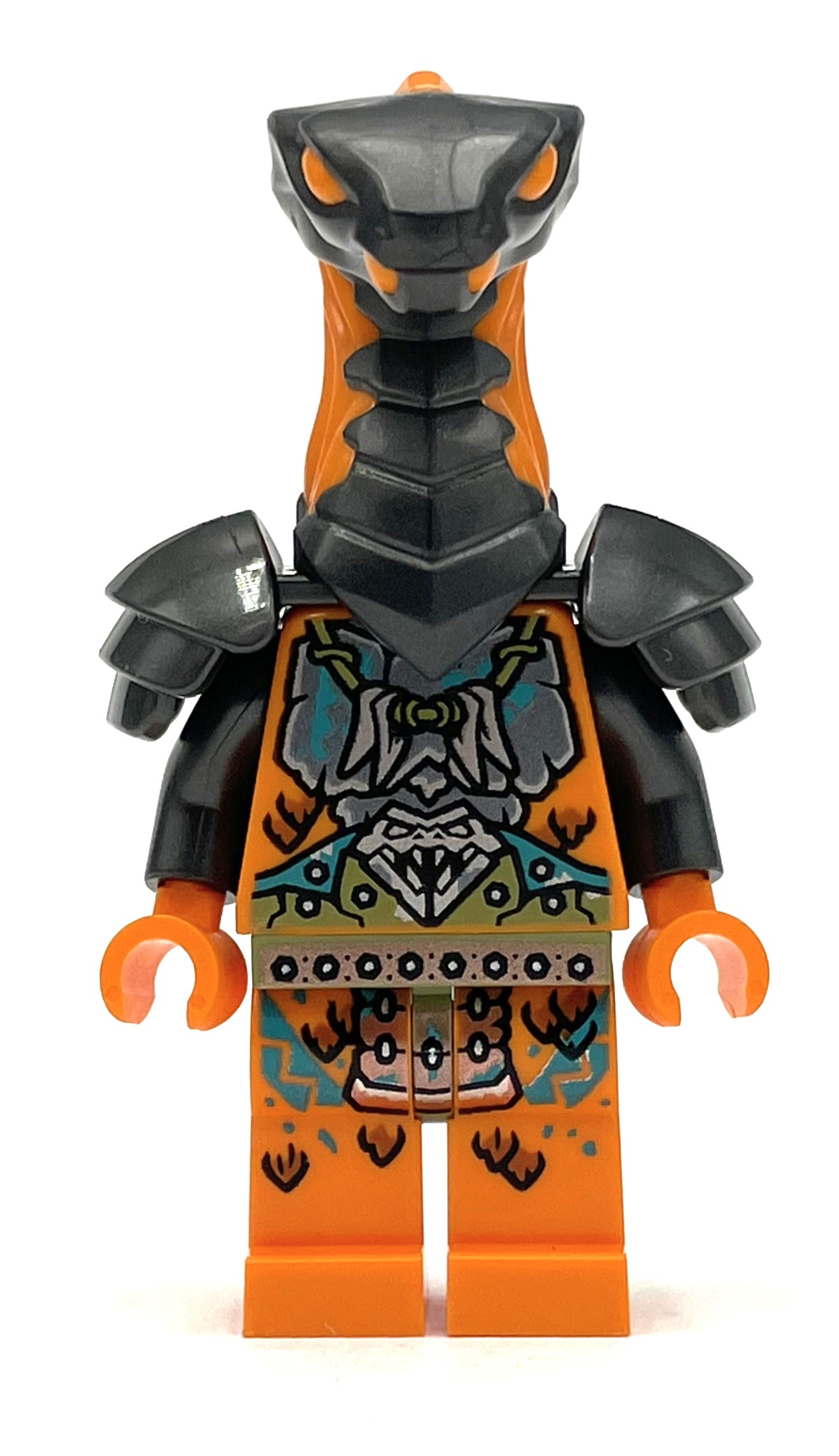 Boa Destructor - Breastplate Torso, Pearl Dark Gray Head, Shoulder Pads