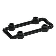 Lattice 3 x 6 Module with Studs — Black