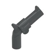 Weapon Gun / Pistol / Revolver Large Barrel, Long Grip — Dark Bluish Gray