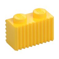 Brick Special 1 x 2 with Grille — Yellow