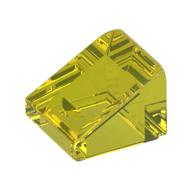 Slope 30° 1 x 1 x 2/3 (Cheese Slope) — Trans-Yellow