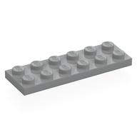 Plate 2 x 6 — Light Bluish Gray