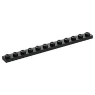 Plate 1 x 12 — Black