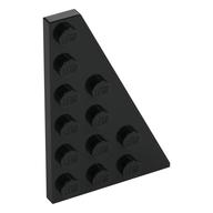 Wedge Plate 6 x 4 Right — Black