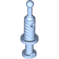 Equipment Medical Syringe with 2 Holes — Bright Light Blue