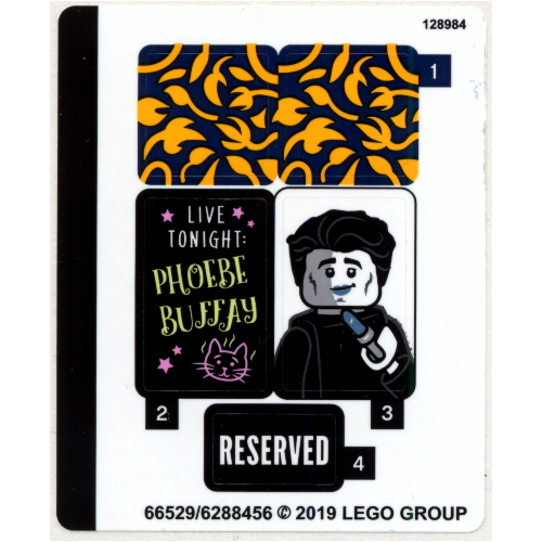 Sticker Sheet for Set 21319-1 — (Not Applicable)