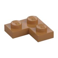 Plate 2 x 2 Corner — Medium Nougat