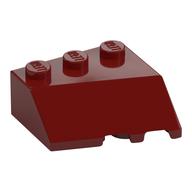 Wedge Sloped 45° 3 x 3 Left — Dark Red