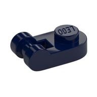 Plate Special 1 x 1 Rounded with Handle — Dark Blue