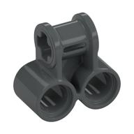 Technic Axle and Pin Connector Perpendicular Double — Dark Bluish Gray