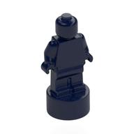 Minifig Trophy Statuette — Dark Blue