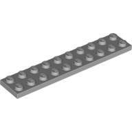 Plate 2 x 10 — Light Bluish Gray