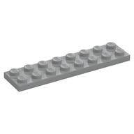 Plate 2 x 8 — Light Bluish Gray