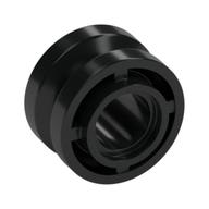 Wheel 11 x 8 with Center Groove — Black