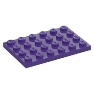 Plate 4 x 6 — Dark Purple