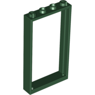 Door Frame 1 x 4 x 6 Type 2 — Dark Green