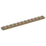 Plate 1 x 12 — Dark Tan