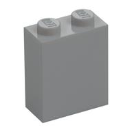 Brick 1 x 2 x 2 with Inside Stud Holder — Light Bluish Gray