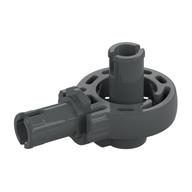 Technic Rotation Joint Ball Loop with Two Perpendicular Pins with Friction — Dark Bluish Gray