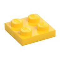 Plate 2 x 2 — Yellow