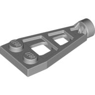 Plate Special 1 x 2 with Long Stud Receptacle (Space Wing) — Light Bluish Gray