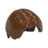Hair Bowl Cut and Parted in Center — Reddish Brown