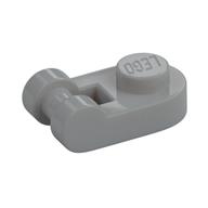 Plate Special 1 x 1 Rounded with Handle — Light Bluish Gray