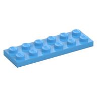 Plate 2 x 6 — Medium Blue