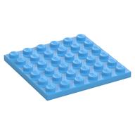 Plate 6 x 6 — Medium Blue