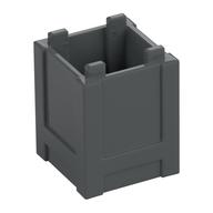 Container Box 2 x 2 x 2 - Top Opening — Dark Bluish Gray